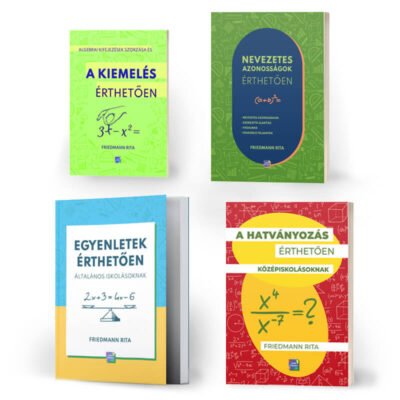 Matek könyv csomag középiskolásoknak, 9. osztály, 10. osztály, 11. osztály, 12. osztály