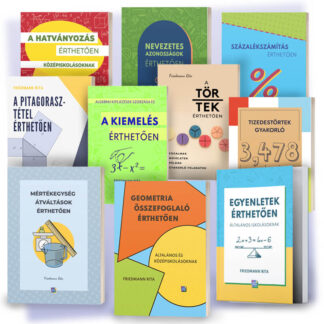 Matek könyv csomag alsósoknak 1. osztály, 2. osztály, 3. osztály, 4. osztály