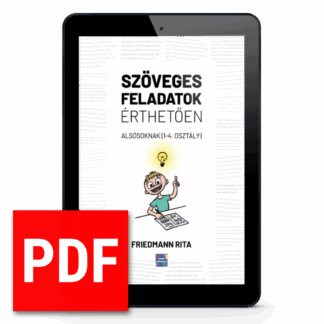 Szöveges feladatok érthetően - alsósoknak - e-book kép - Friedmann Rita